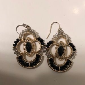 Francesca Collection beaded statement earrings